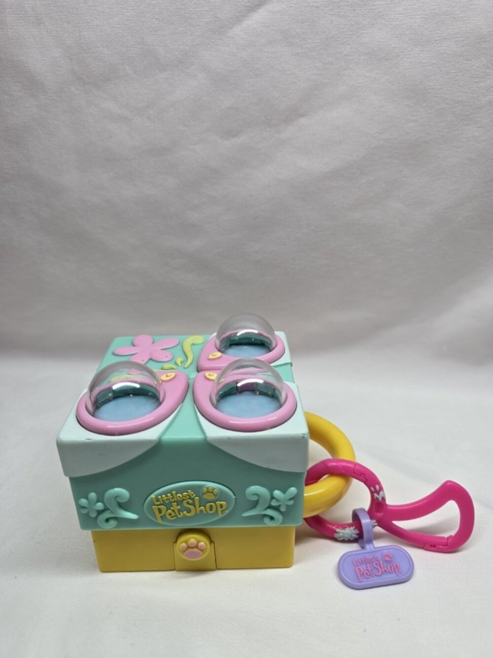 Littlest Pet Shop Teeniest Tiniest Pop-Up Mini Playset Case NO PETS *FLAWED READ